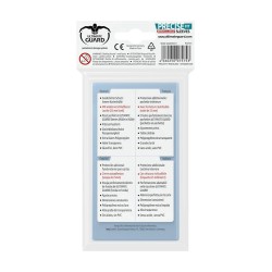 Protèges Cartes 100 pièces - Precise-Fit Refermables - Standard - Transparent
