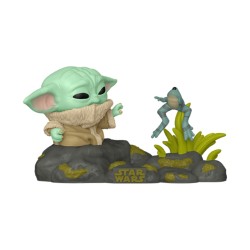 Grogu & grenouille - Star Wars : Mandalorian (721) - POP Movie - Deluxe