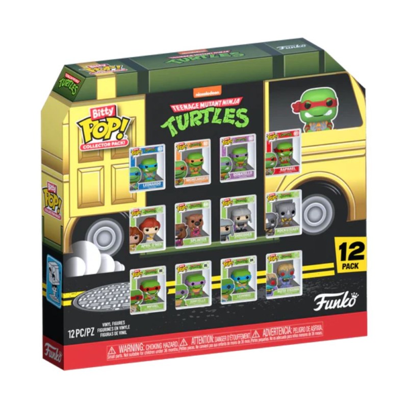 Pack de 12 - Les Tortues Ninja - Bitty POP