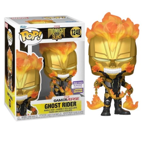 Midnight Suns - Ghost Rider (1248) - POP Marvel - 2023 Summer Convention Limited