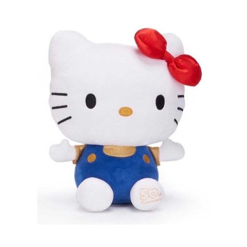 Peluche - Hello Kitty - 50th anniv. Bleue - Sanrio