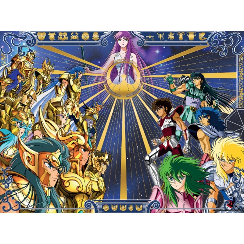 Golden Poster - Or VS Bronze - Saint Seiya