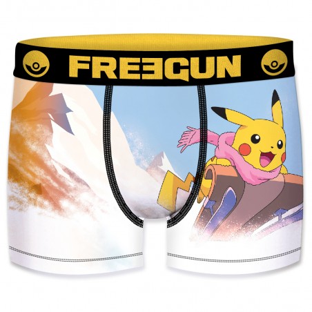 Boxer - Pokemon - Pikachu Luge - Unisexe 8 - 10 