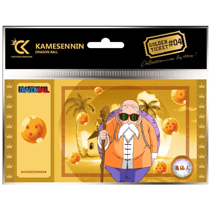 Golden Ticket - Kamesennin - Dragon Ball
