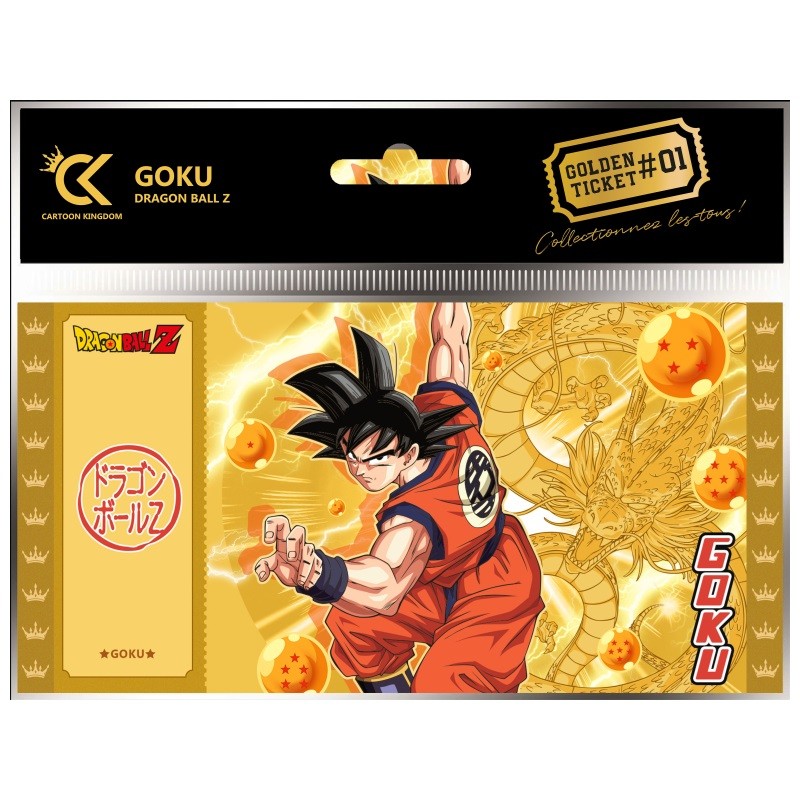 Golden Ticket - Goku - Dragon Ball Z