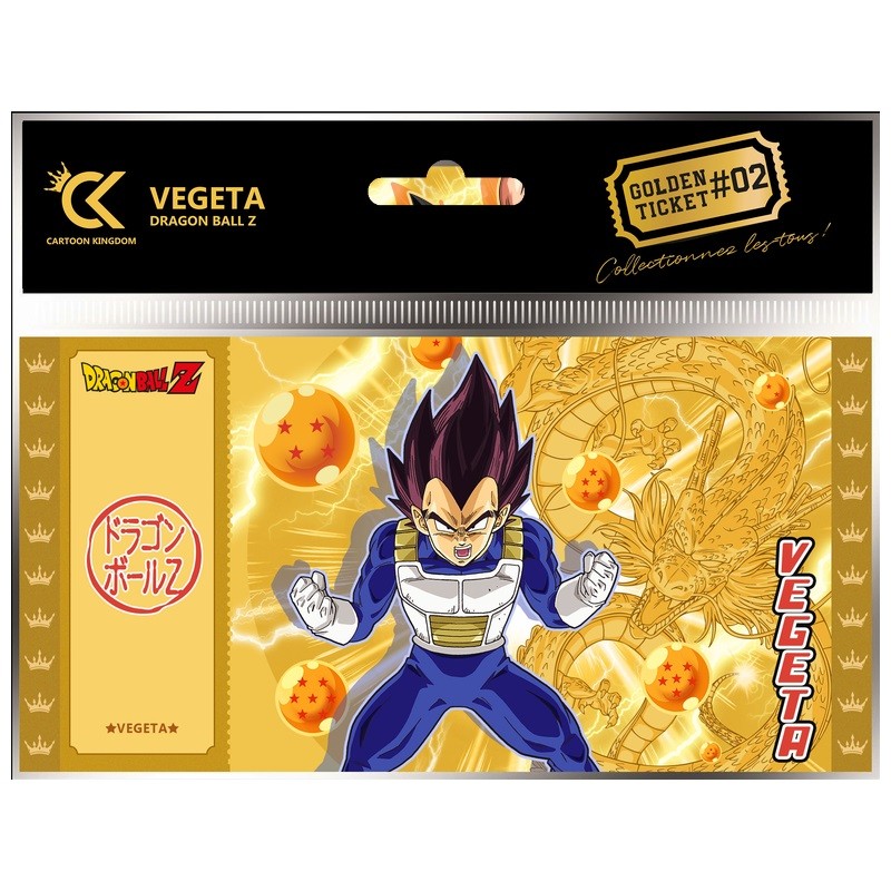 Golden Ticket - Vegeta - Dragon Ball Z