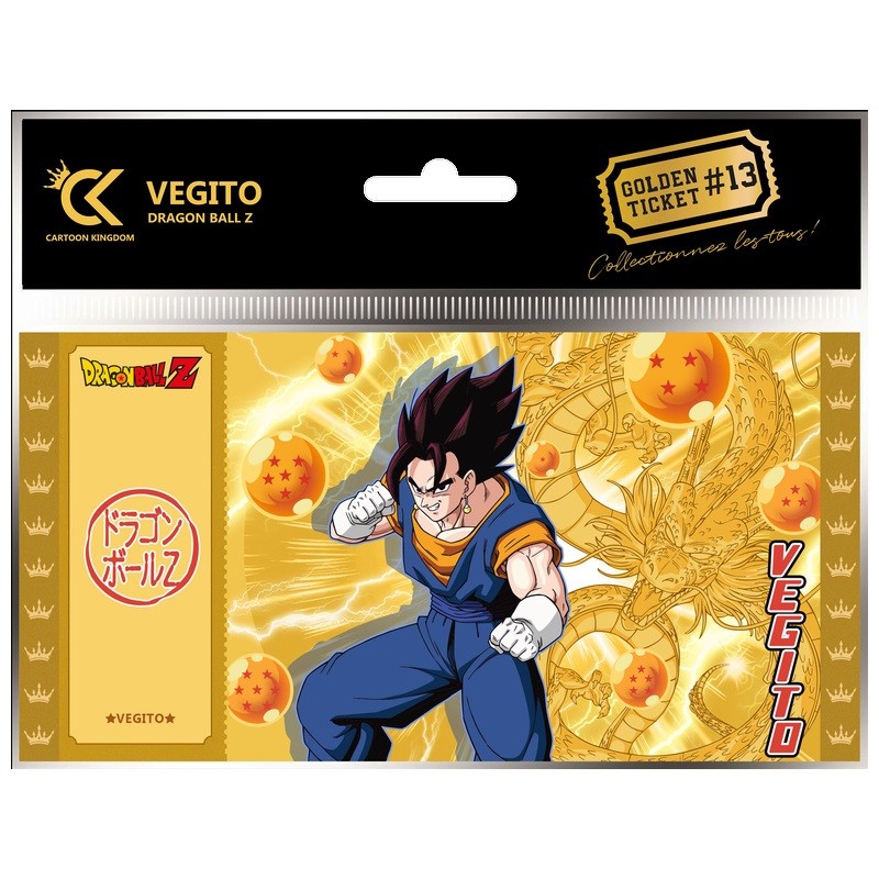 Golden Ticket - Vegito - Dragon Ball Z