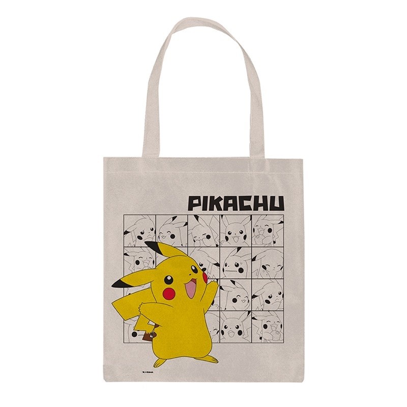 Cabas en Toile - Pikachu - Pokemon