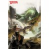 Poster - Donjons et Dragons - Aventure - roulé filmé (91.5x61)
