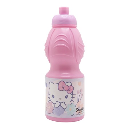 Gourde en Plastique - Flower - Hello Kitty