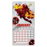Calendrier 2025 - Deadpool - Marvel