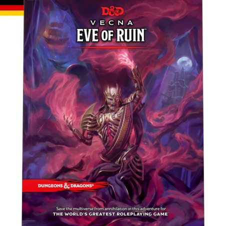 Livre - Vecna : Eve of Ruin - Dungeons & Dragons - DE