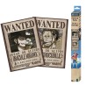 Set 2 Chibi Poster - Wanted Mihawk & Crocodile - One Piece