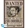 Set 2 Chibi Poster - Wanted Mihawk & Crocodile - One Piece