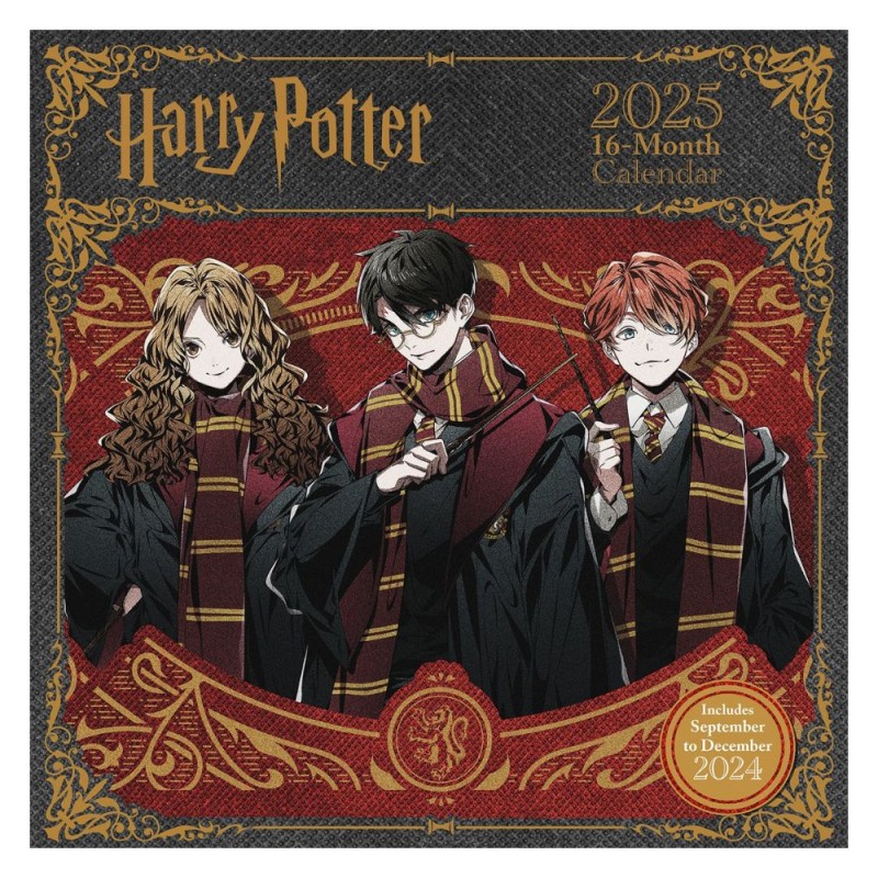Calendrier 2025 - Manga style - Harry Potter