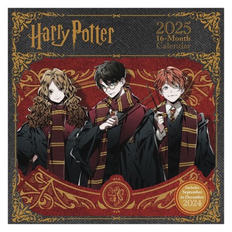 Calendrier 2025 - Manga style - Harry Potter