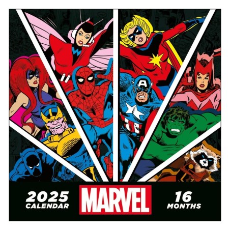 Calendrier 2025 - Avengers Comics - Marvel