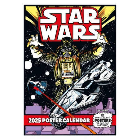 Calendrier A3 - 2025 - Comics - Star Wars