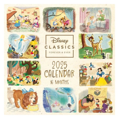 Calendrier 2025 - Disney Classiques