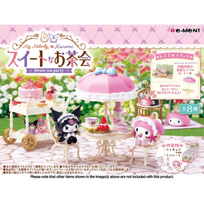  Candy Toy - My Melody Kuromi Sweet Tea Party - Sanrio - Vendu par 8