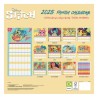 Calendrier familial 2025 - Vintage Stitch & Angel - Lilo & Stitch