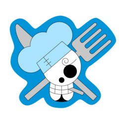 Coussin - Skull Sanji - One...