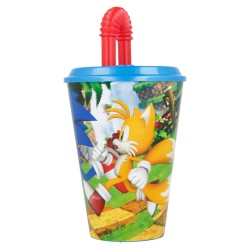 Gobelet avec paille - Team Sonic Run - Sonic the Hedgehog