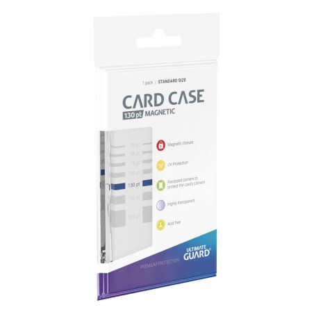 Magnetic Card Case - 130pt - Standard - Transparent