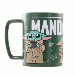 Fuzzy Mug - Grogu cartoon - The Mandalorian