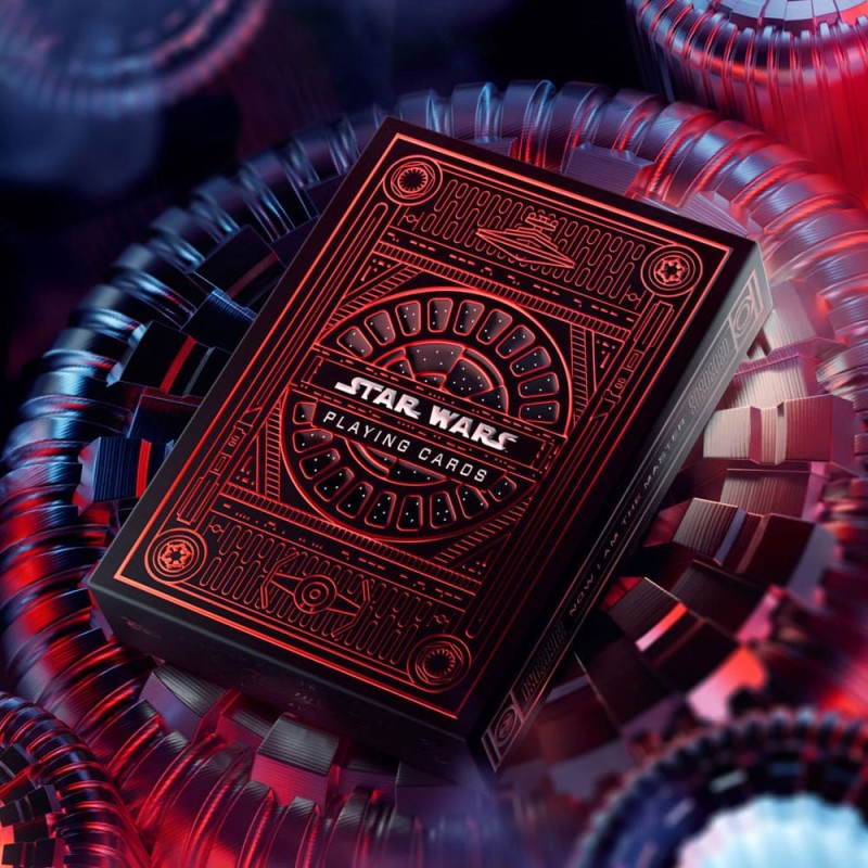 Jeu de Cartes - 52 - Red - Star Wars