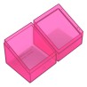 Boulder 100+ - Rhodonite Transparent