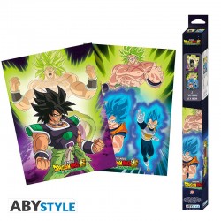 Set 2 Chibi Poster - Broly...