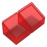 Boulder 100+ - Ruby Transparent