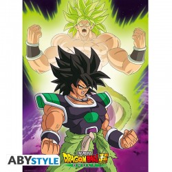 Set 2 Chibi Poster - Broly - Dragon Ball