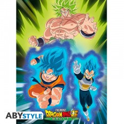 Set 2 Chibi Poster - Broly - Dragon Ball