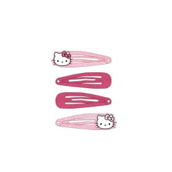 Set de 4 Barrettes Pailletées - Hello Kitty - Hello Kitty