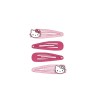 Set de 4 Barrettes Pailletées - Hello Kitty - Hello Kitty