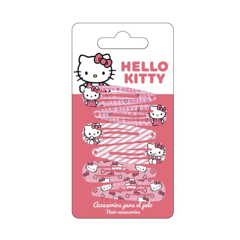 Set de 6 Barrettes - Hello Kitty - Hello Kitty