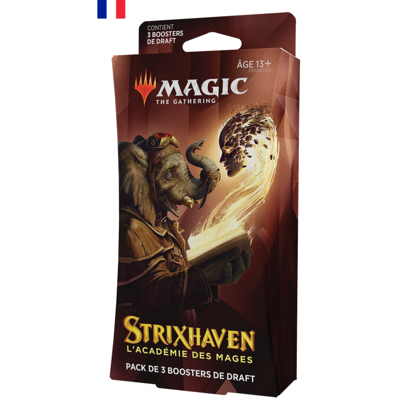 MTG - Draft Booster - Strixhaven: School of Mages - (1 pack de 3 boosters) - FR