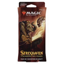 MTG - Draft Booster - Strixhaven: School of Mages - (1 pack de 3 boosters) - FR