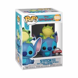 Stitch avec grenouille -...