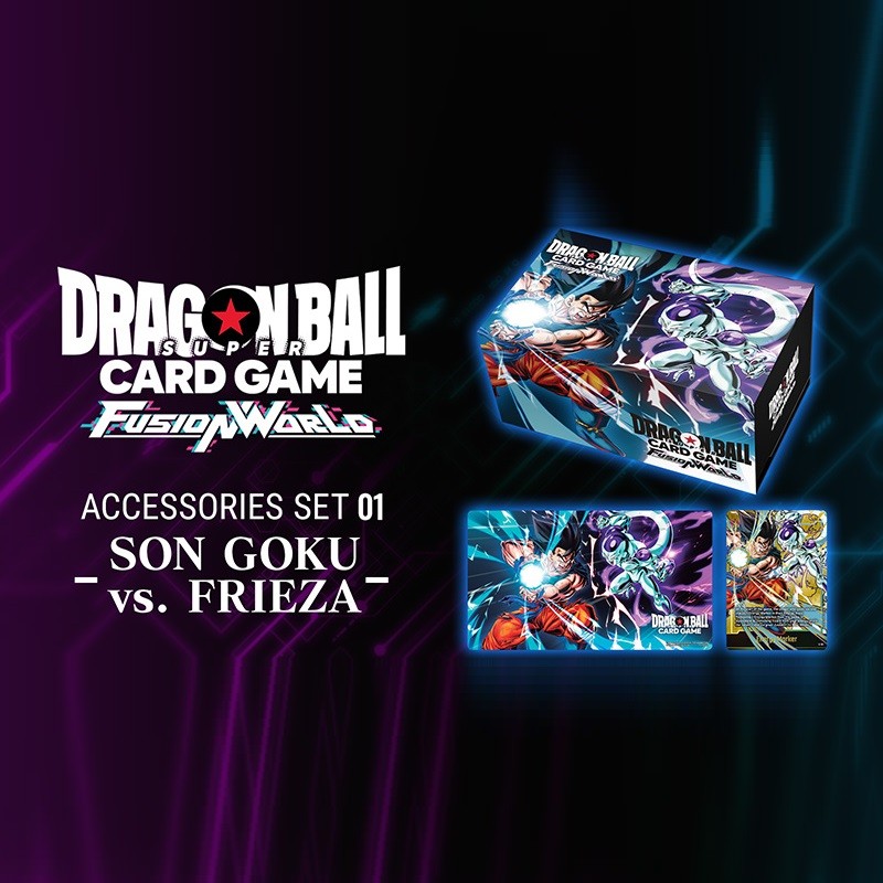 JCC - Box - Accessories Set 01 - "Son Goku vs. Frieza" - Dragon Ball Super : Fusion World (EN)