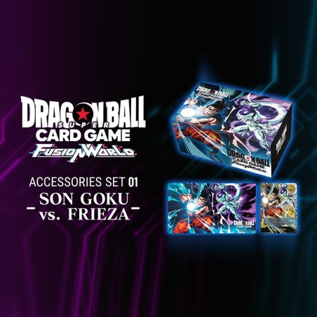 JCC - Box - Accessories Set 01 - "Son Goku vs. Frieza" - Dragon Ball Super : Fusion World (EN)