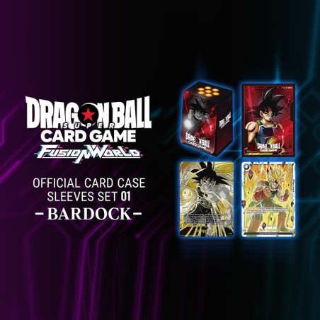 Card Case and Card Sleeves Set 01 - Bardock - Dragon Ball Super : Fusion World