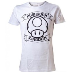 T-shirt Bioworld - Nintendo - Mushroom Kingdom - M Homme 