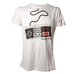 T-shirt Bioworld - Nintendo - Play Me - M Homme 