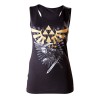 T-shirt Débardeur Bioworld - Zelda Twilight Princess - Link + Logo - L Femme 