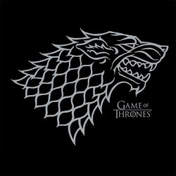 T-shirt Game Of Thrones - Stark (inversé) - M Homme 