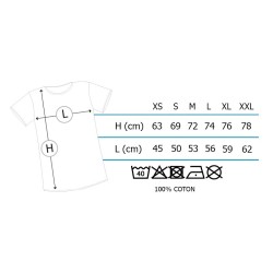 T-shirt Game Of Thrones - Stark (inversé) - M Homme 