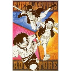 Poster en tissus géant - Luffy, Ace et Sabo - One Piece
